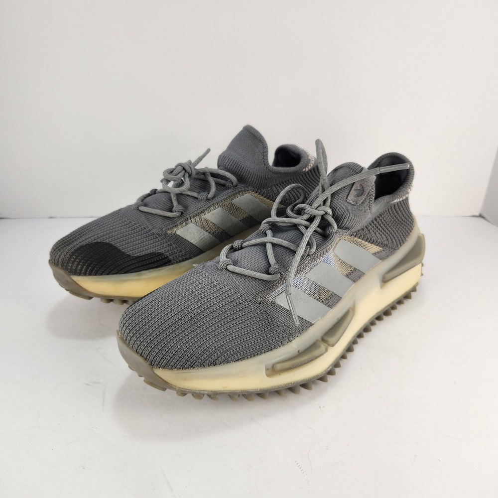 Adidas NMD S1 Knit Sneakers Gray Men's Size 10 Boost Chunky Lifestyle Shoes